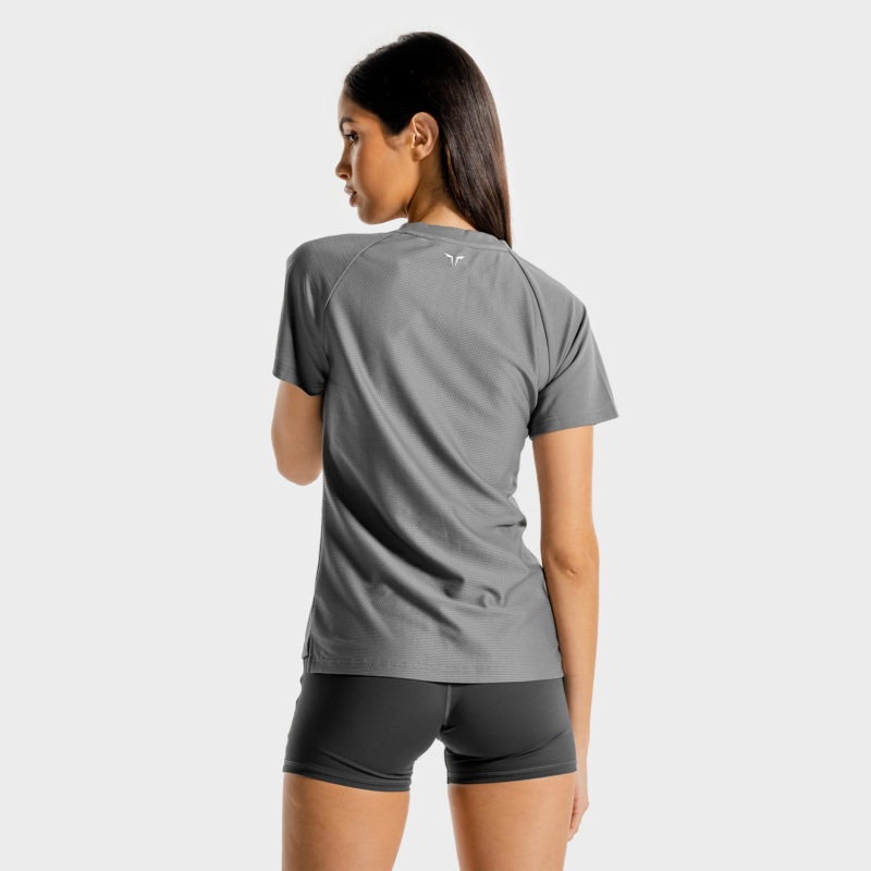 squatwolf-gym-t-shirts-for-women-core-slim-fit-tee-grey-workout-clothes